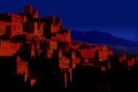 First Sun Rays at Ait Ben Haddou